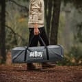 Miniatyrbild 9 av 10: SoBuy Campingtält för 2 Personer – Med Fältsäng, 2-i-1 Tält | 193x145x185cm Ljusgrå OGS32-II-L-HG