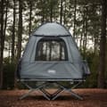 Miniatyrbild 10 av 10: SoBuy Campingtält för 2 Personer – Med Fältsäng, 2-i-1 Tält | 193x145x185cm Ljusgrå OGS32-II-L-HG