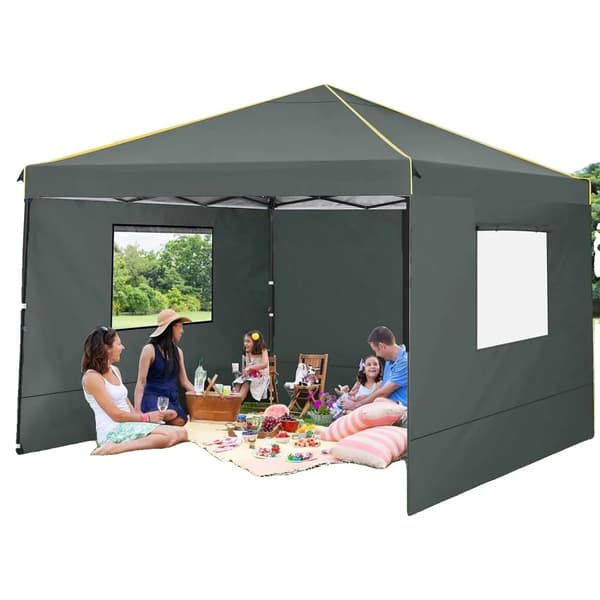 Gazebo, Vandtæt, Nem montering,Grå