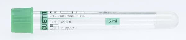 VACUETTE Mintgrön Li-Hep Gel7/5ml 50/fp