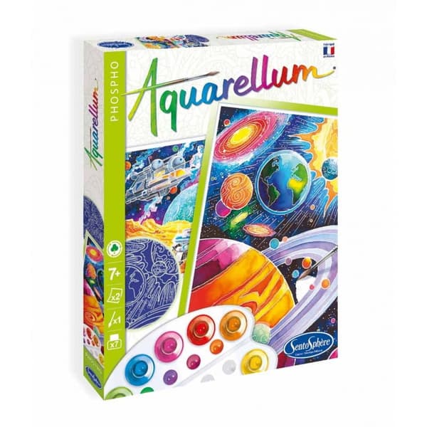 AQUARELLUM PHOSPHO KOSMOS - konstset med Sentosphere-färger