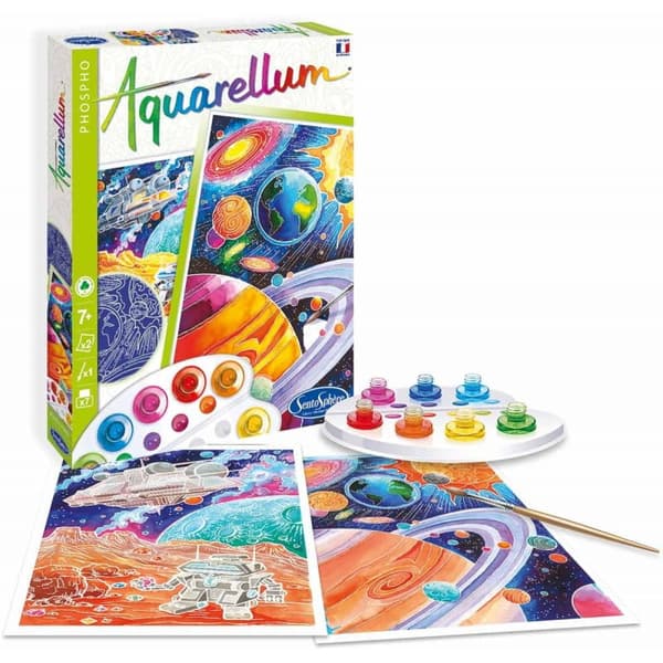 AQUARELLUM PHOSPHO KOSMOS - konstset med Sentosphere-färger