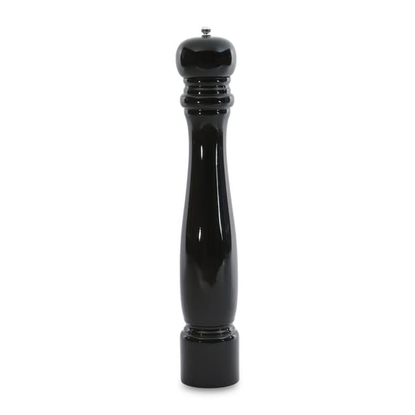 BergHOFF 42 cm Pepparkvarn - Glansigt svart trhus med justerbar keramisk kvarn