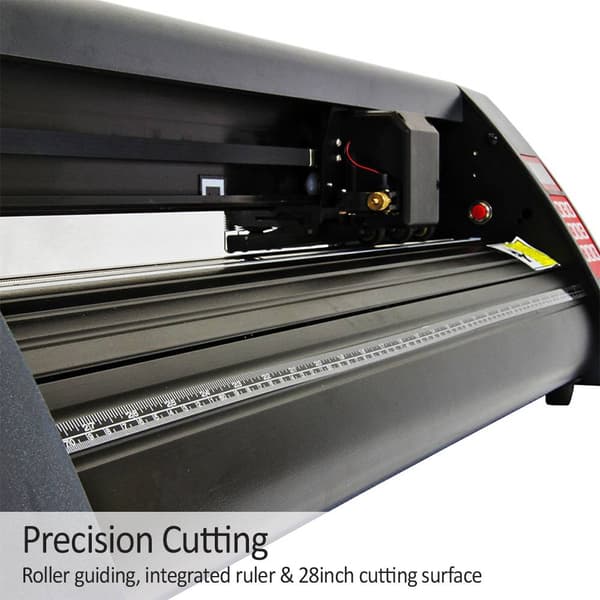 PixMax 72cm Skärplotter med SignCut Pro Mac & Windows Skärmaskin Vinyl Vinylskärare Laserguide Vinyltryck Bildekal Fönsterskylt Textiltryck Väggkonst
