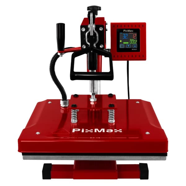 38cm Svängbar Värmepress Transfer Transferpress Sublimering Värmetryck Platt Pekskärm Bläck Vinyl 250°C DIY T-shirt GRATIS Sublimeringsark