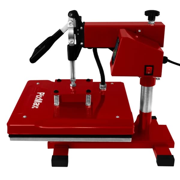 38cm Svängbar Värmepress Transfer Transferpress Sublimering Värmetryck Platt Pekskärm Bläck Vinyl 250°C DIY T-shirt GRATIS Sublimeringsark