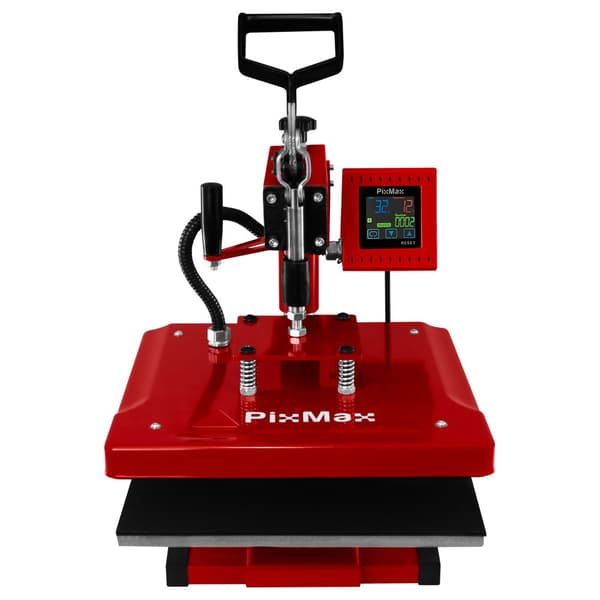 38cm Svängbar Värmepress Transfer Transferpress Sublimering Värmetryck Platt Pekskärm Bläck Vinyl 250°C DIY T-shirt GRATIS Sublimeringsark