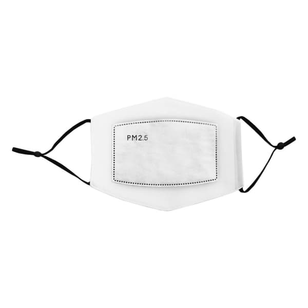 Värmepress i Musselstil Överföringsmaskin 38cm 10 Sublimeringsansiktsmasker Vuxen Vit Blank Medium Ansiktsmask Personligt Tryck Anpassad Design
