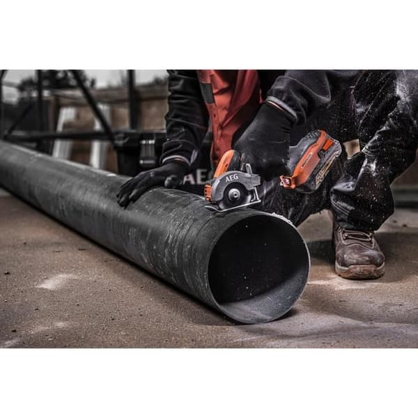 AEG Mini Saw Multi Materials Subcomompact 18V børsteløs BMMS18SBL-0, 76 mm skive, 20.000 rpm, 6 skiver