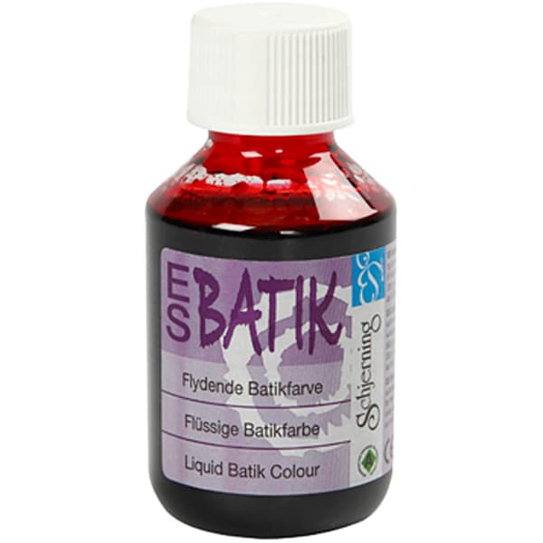 Textilfärg till Batik 100 ml Röd
