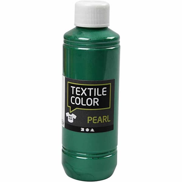 Textil Färg Pearl - Grön - 250 ml