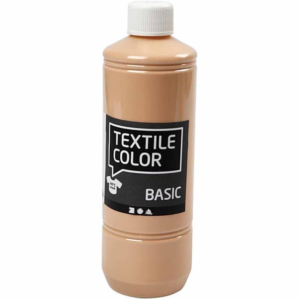 Textil Färg Basic - Ivory - 500 ml