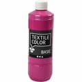 Miniatyrbild 1 av 5: Textil Färg Basic - Rosa - 500 ml