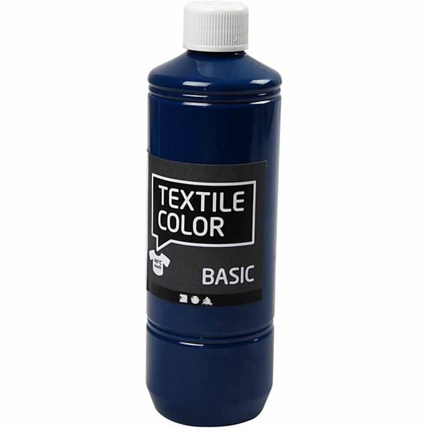 Textil Färg Basic - Turkosblå - 500 ml
