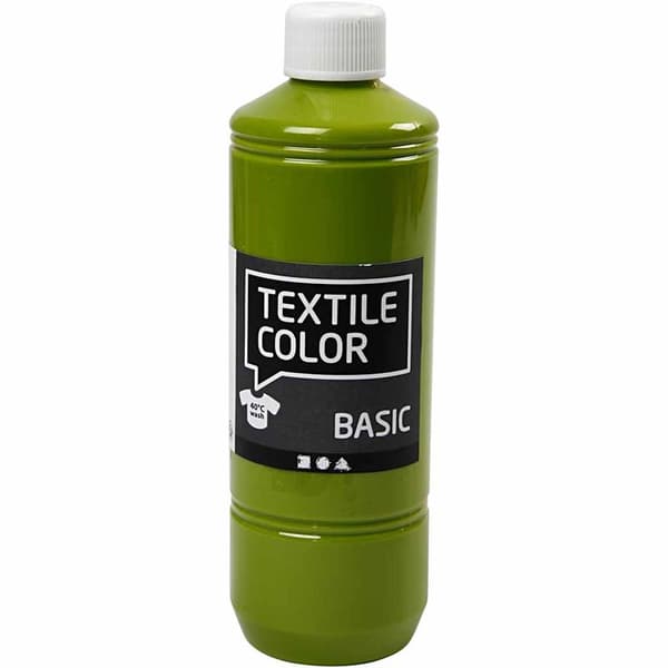 Textil Färg Basic - Kiwi - 500 ml