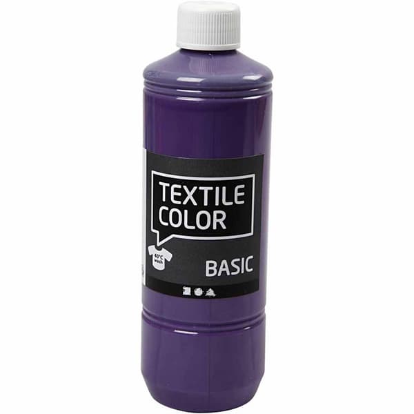Textil Färg Basic - Lavendel - 500 ml
