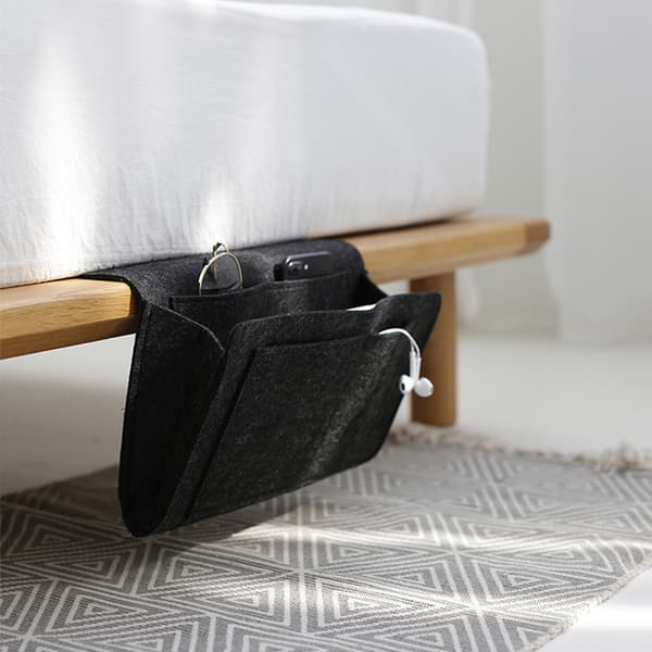Förvaringsficka  för sängen eller soffan (2-pack)