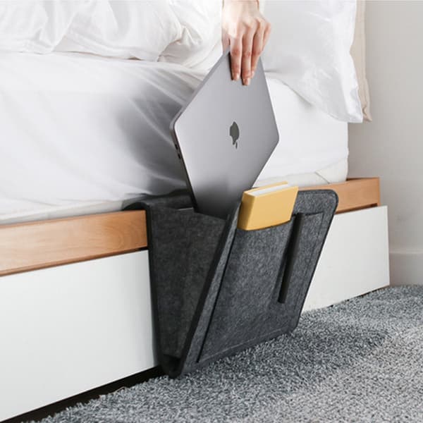 Förvaringsficka  för sängen eller soffan (2-pack)