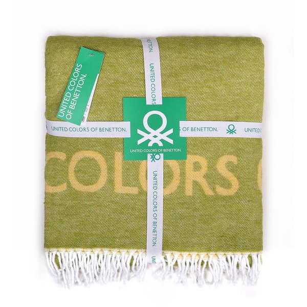 Benetton Tæppe Rainbow Be 140x190 Cm Grøn,Gul