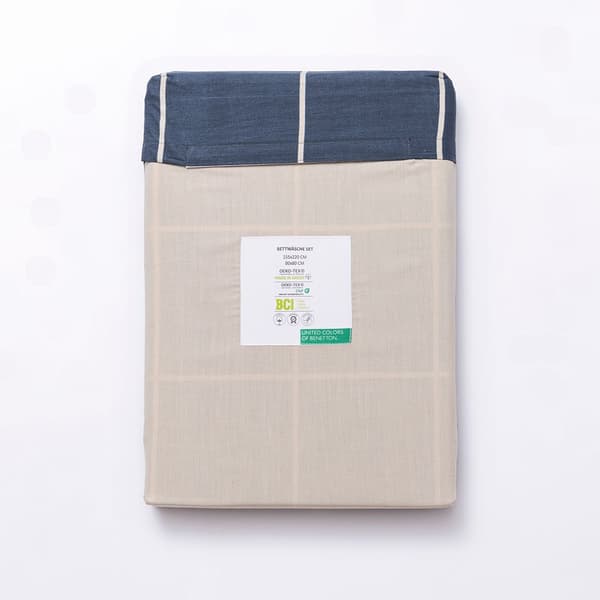 Benetton Filt Be403 200tc 2 Enheter Blå