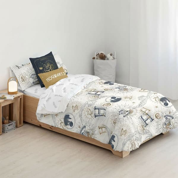 Play Fabrics Nordic Case Med Bomuldsknapper Til Harry Potter 80x200 Cm