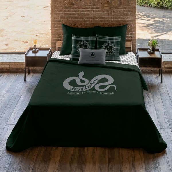 Play Fabrics Nordic Case With Slytherin Values ??bomuldsknapper Til 135/140 220x220 Cm