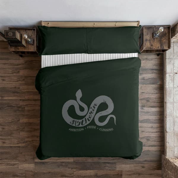 Play Fabrics Nordic Case With Slytherin Values ??bomuldsknapper Til 135/140 220x220 Cm