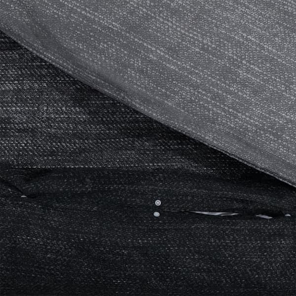 Pussilakanasetti tummanharmaa 240x220 cm puuvilla