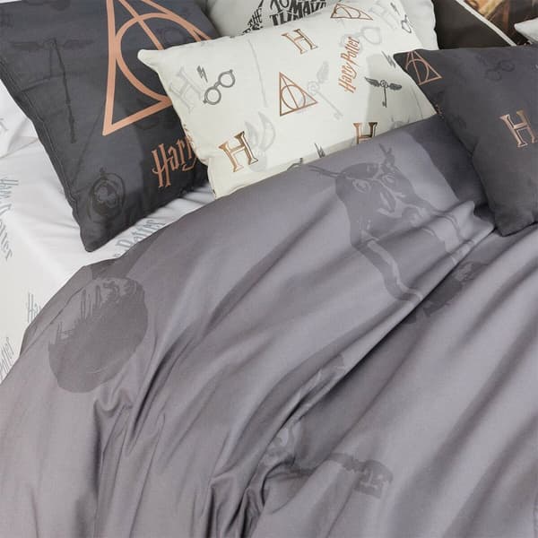 Play Fabrics Nordic Fodral Med Dödsrelikerna Bomullsknappar För 135/140 220x240 Cm