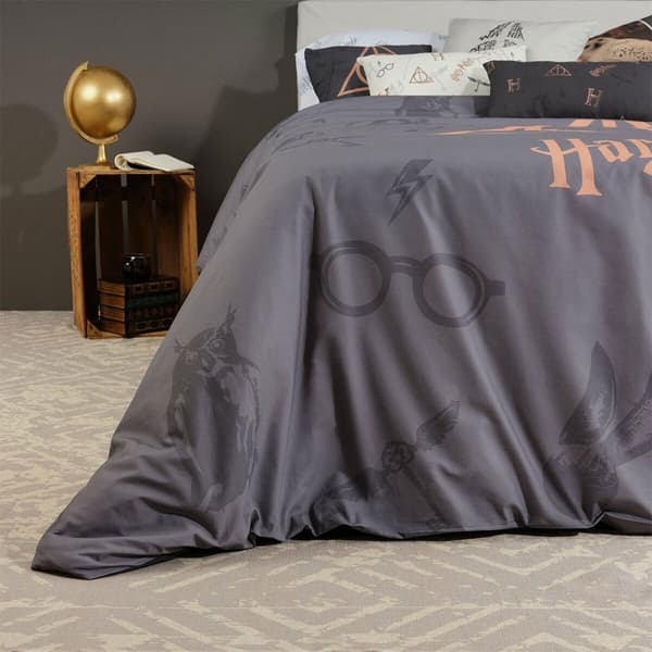 Play Fabrics Nordic Fodral Med Dödsrelikerna Bomullsknappar För 135/140 220x240 Cm
