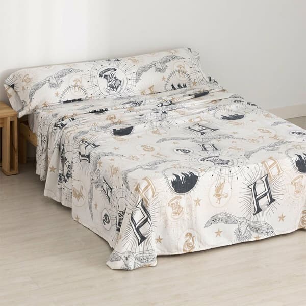 Play Fabrics Francela Harry Potter Sabanas 180 Centimeter Bomull