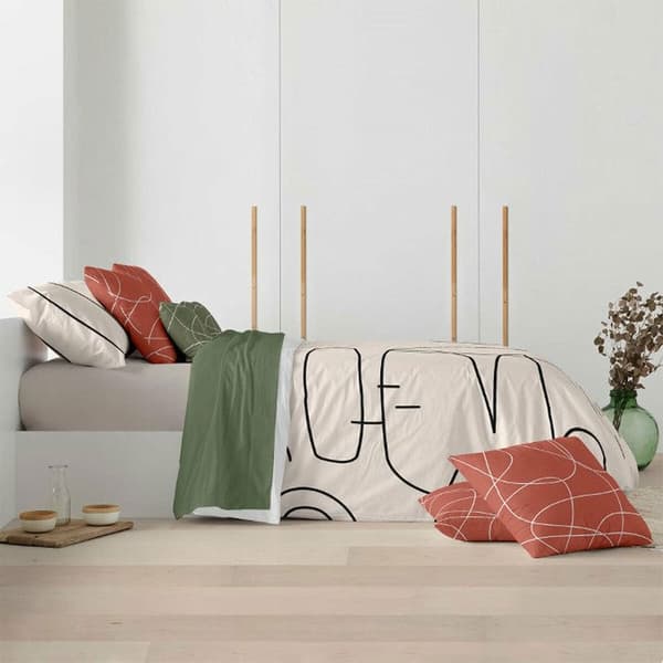 Muare Nordic Case Bomuld Til 80x200 Cm Cm Seng
