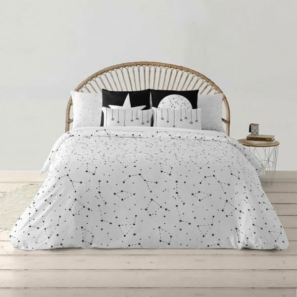 Muare Nordic Cotton Case Constellations För 80x200 Cm Cm