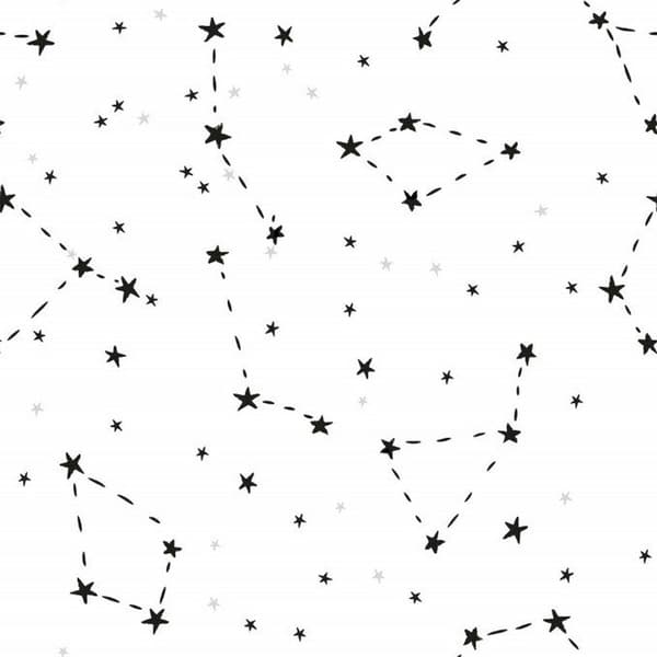Muare Nordic Cotton Case Constellations För 80x200 Cm Cm