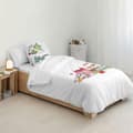 Miniatyrbillede 2 af 3: Muare Nordic Cotton Cover To School For 135/140 220x220 Cm