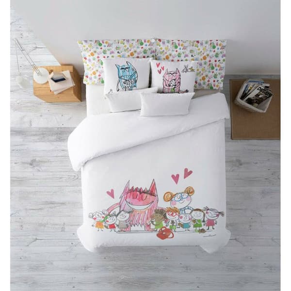 Muare Nordic Cotton Cover Til Skole Til Seng Af 80 140x200 Cm