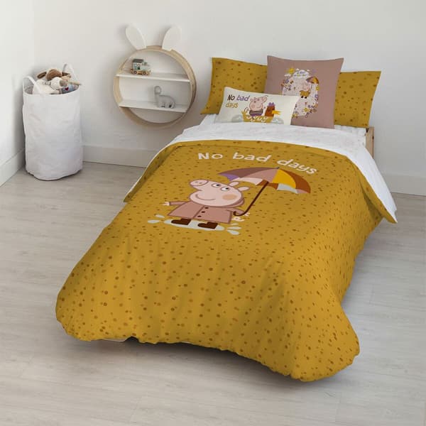 Play Fabrics Rdic Fodral Med No No Bad Days Bomullsknappar För 90 155x220 Centimeter