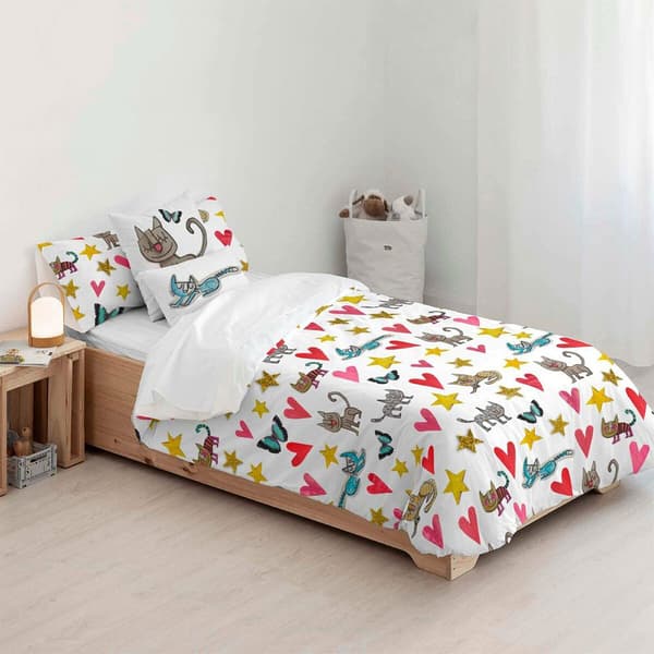 Ripshop Nordic Cotton Cover Gatets Til Seng 240x220 Cm