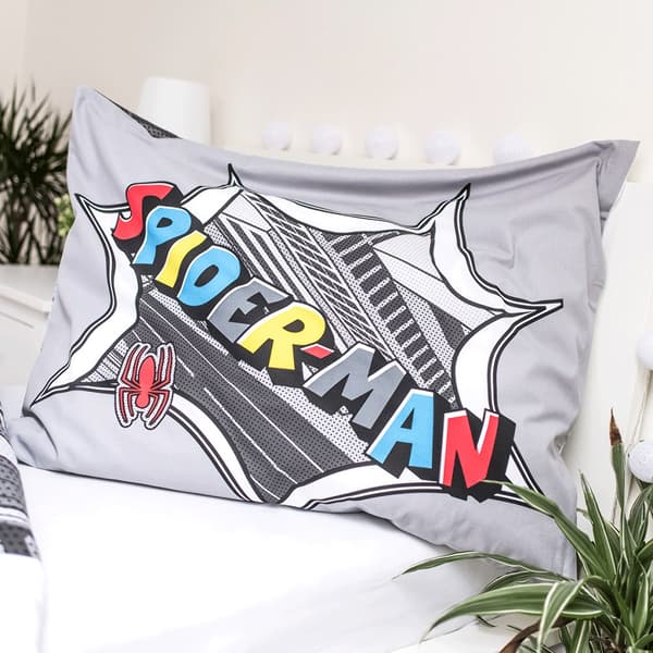 Bomuldssengetøj 140x200 Spiderman Spider Man pop 1568 pudebetræk 70x90