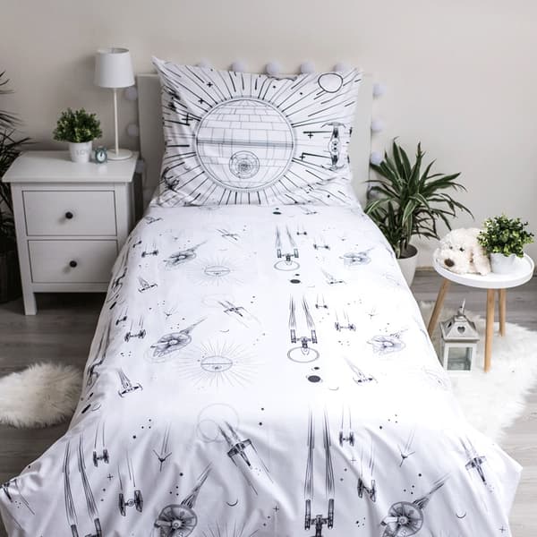 Sängkläder glöd i mörkret 140x200 Star Wars Star Wars 1629 örngott i bomull 70x90