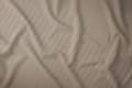 Pikkukuva 3 / 4: Damaskin vuodevaatteet 160x200 taupe tummanbeige yksiväriset raidat 1 cm Pure