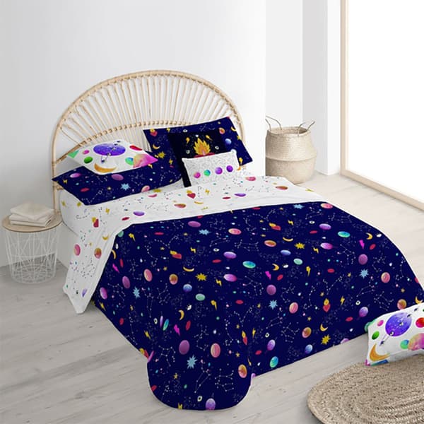 Ripshop Cosmos Dynebetræk Til Seng 200x200 Cm