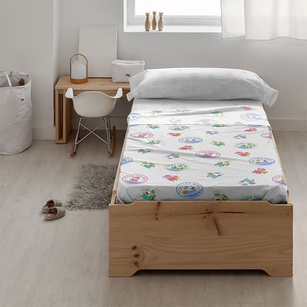 Play Fabrics Peppa Pig Sengelinned Sengesæt Sengetid 105 175x270 Cm