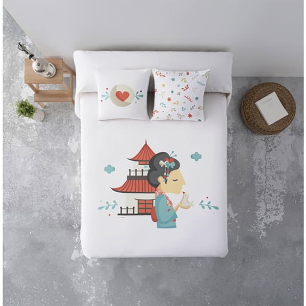 Belum Japansk Tutti Confetti Bouti Mid-season Dyne Til 90 Seng 190x 270 Cm