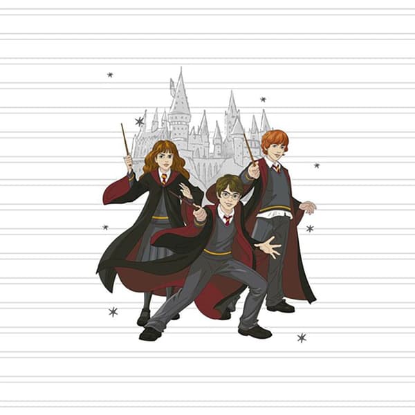Play Fabrics Harry Potter Team Påslakan Med Knappar Till Säng På 105 Cm 180x240 Cm