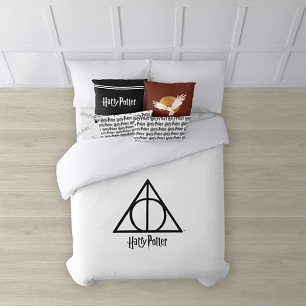 Play Fabrics Dynetæppe Med Knapper Nordic Hallows Til Seng På 120 Cm 200x200 Cm
