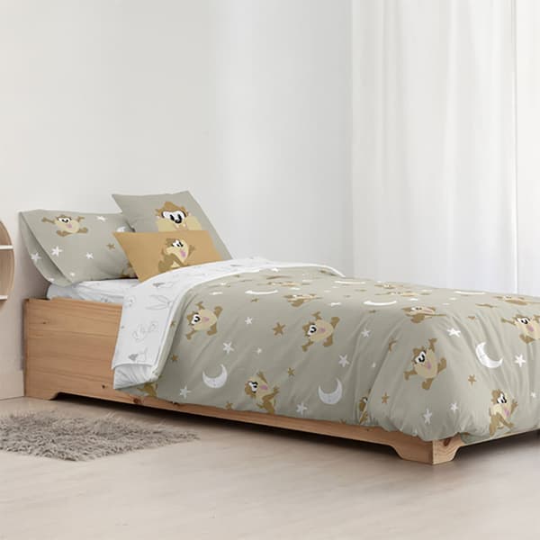Play Fabrics Dynetæppe Med Knapper Simply Taz Til Seng På 105 Cm 180x240 Cm