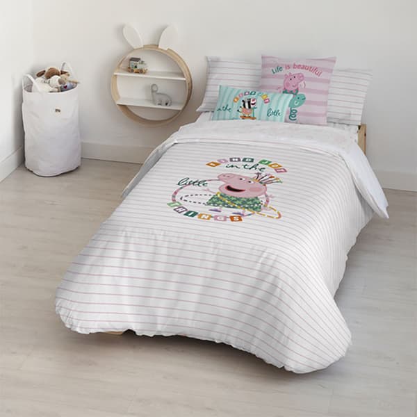 Play Fabrics Find Joy Dynebetræk Med Knapper Til Seng 105 180x240 Cm