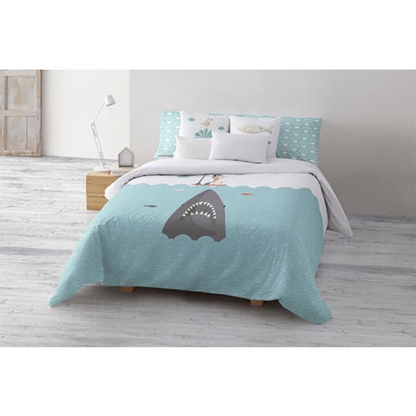 Belum Dynetæppe Til Seng På 150/160 Cm Med Haj-design 240x240 Cm