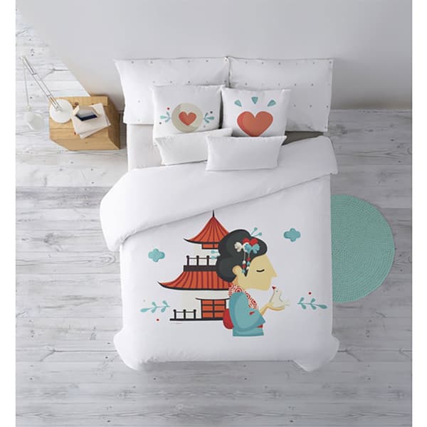 Belum Japansk Dynebetræk Til Seng 135/ 140x240 Cm